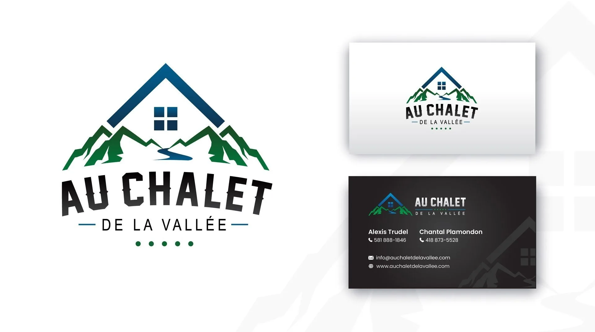 Chalet vallee mockup